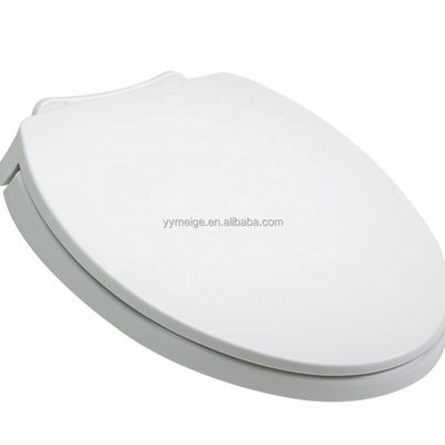 O 모양 뚜?? 둥근 화장실 좌석 커버 435*365*465mm 버퍼 커버 플레이트 부드러운 폐쇄 PP 느린 조용한 폐쇄
